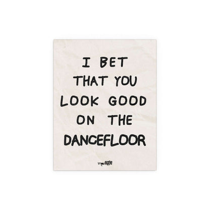 Arctic Monkeys - I Bet You Look Good on the Dancefloor Glow On Prints