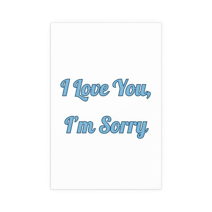 Gracie Abrams - I Love You, I'm Sorry (White + Blue) Glow On Prints