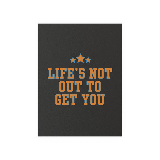 Neck Deep - Life's Not Out To Get You (Black & Orange)