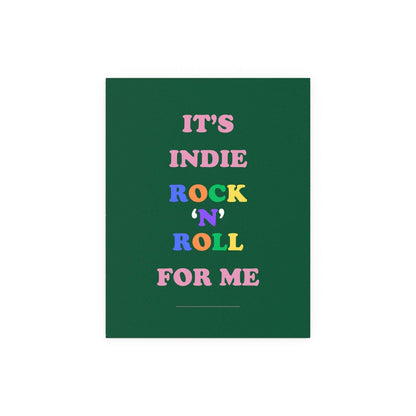 The Killers - Glamorous Indie Rock N Roll (Green) Glow On Prints