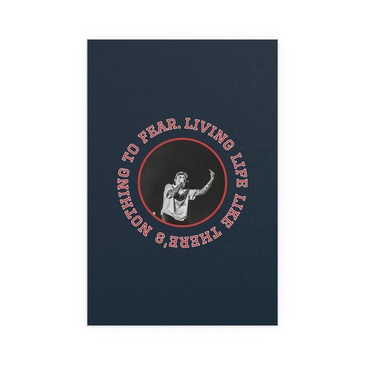 Neck Deep - Wish You Were Here (Navy & Red)